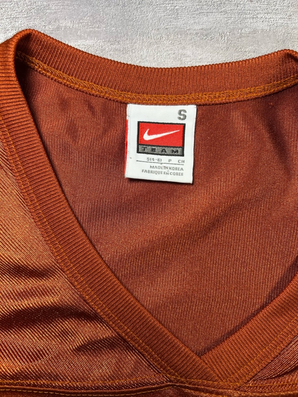 Nike Texas Longhorns #1 Football Jersey Womens Small Team Authentic Burnt Orange - Picture 8 of 11